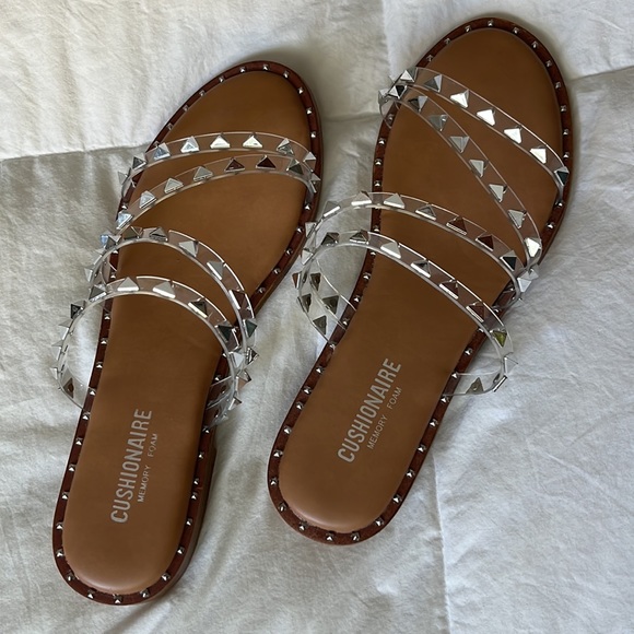 Cushionaire Studded Sandals - Picture 3 of 3